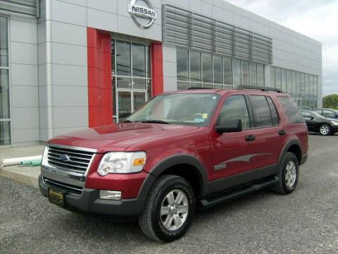Redfire Metallic Ford Explorer XLT 4x4.  Click to enlarge.
