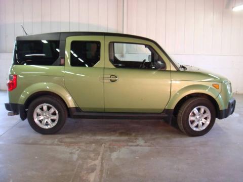 Kiwi Metallic 2006 Honda Element EX-P AWD with Black/Gray interior Kiwi 