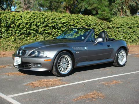 Sterling Gray Metallic BMW Z3 3.0i Roadster.  Click to enlarge.