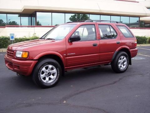 Radiant Red Isuzu Rodeo LS 4WD.  Click to enlarge.