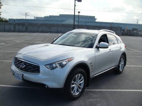 Liquid Platinum Metallic Infiniti FX 35 AWD.  Click to enlarge.
