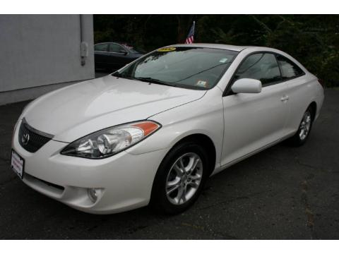 Arctic Frost Pearl Toyota Solara SLE Coupe.  Click to enlarge.