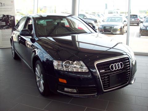 Night Blue Pearl Effect Audi A6 3.0 TFSI quattro Sedan.  Click to enlarge.