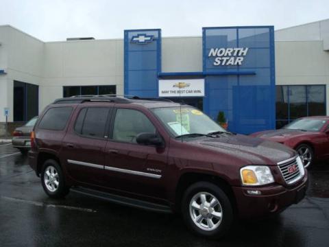 Cranberry Red Metallic GMC Envoy XL SLT 4x4.  Click to enlarge.