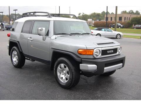 Titanium Metallic Toyota FJ Cruiser 4WD.  Click to enlarge.