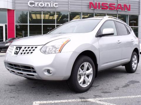 Silver Ice Nissan Rogue SL.  Click to enlarge.