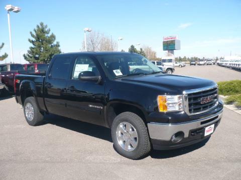 Onyx Black GMC Sierra 1500 SLT Z71 Crew Cab 4x4. Click to enlarge. Onyx Black GMC Sierra 1500 SLT Z71 Crew Cab 4x4. Click to enlarge.