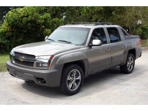 Light Pewter Metallic Chevrolet Avalanche Z71 4x4.  Click to enlarge.