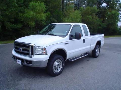 Oxford White Ford F250 Super Duty FX4 SuperCab 4x4.  Click to enlarge.