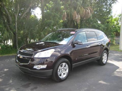 Dark Cherry Metallic Chevrolet Traverse LT. Click to enlarge. Dark Cherry Metallic Chevrolet Traverse LT. Click to enlarge.