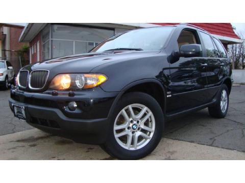 Jet Black BMW X5 3.0i.  Click to enlarge.