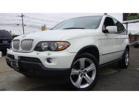 Alpine White BMW X5 4.4i.  Click to enlarge.