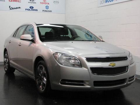 Silver Ice Metallic Chevrolet Malibu LT Sedan.  Click to enlarge.