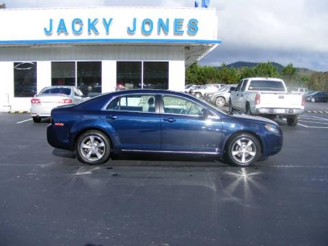 Imperial Blue Metallic Chevrolet Malibu LT Sedan.  Click to enlarge.