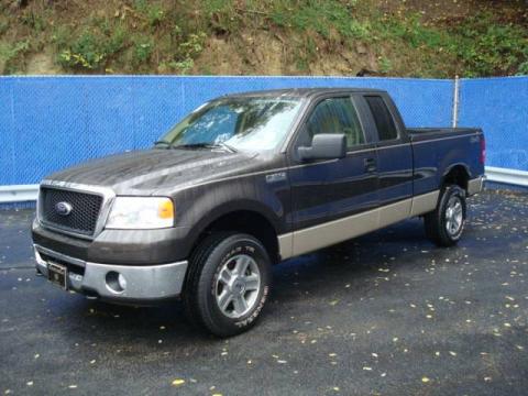 Dark Stone Metallic Ford F150 XLT SuperCab 4x4.  Click to enlarge.
