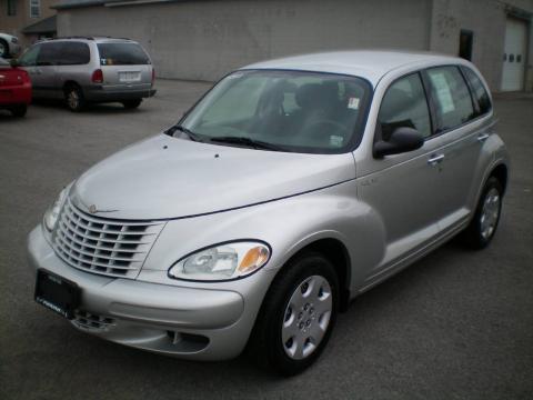 Bright Silver Metallic Chrysler PT Cruiser .  Click to enlarge.
