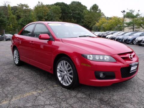 Velocity Red Mica Mazda MAZDA6 MAZDASPEED6 Grand Touring.  Click to enlarge.