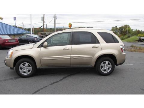 Sandstone Metallic Chevrolet Equinox LT AWD.  Click to enlarge.