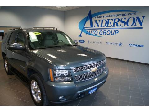 Blue Granite Metallic Chevrolet Tahoe LTZ 4x4.  Click to enlarge.