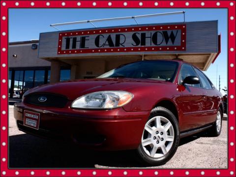 Merlot Metallic Ford Taurus SE.  Click to enlarge.