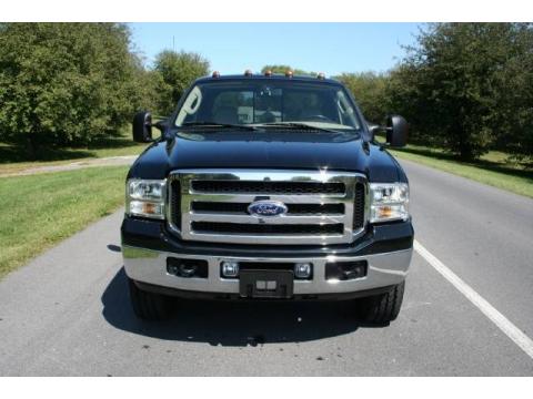 Black Ford F250 Super Duty Lariat Crew Cab 4x4.  Click to enlarge.