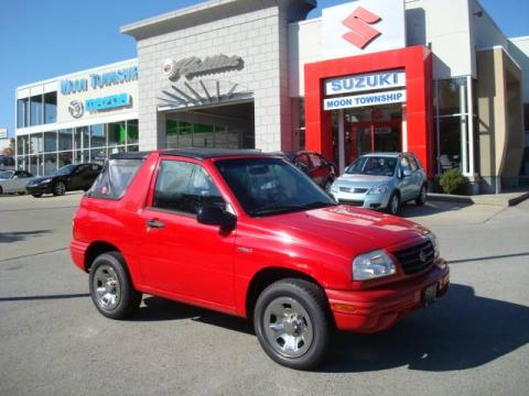 Victory Red Suzuki Vitara JLX 2 Door 4WD.  Click to enlarge.