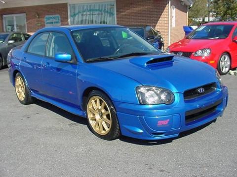 WR Blue Pearl Subaru Impreza WRX STi.  Click to enlarge.