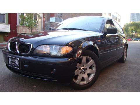 Black Sapphire Metallic BMW 3 Series 325i Sedan.  Click to enlarge.