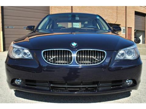 Orient Blue Metallic BMW 5 Series 545i Sedan.  Click to enlarge.