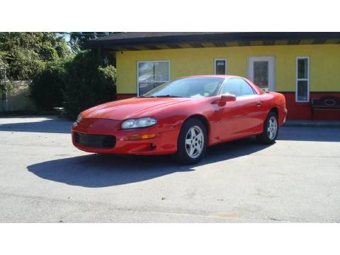 Bright Red Chevrolet Camaro Coupe.  Click to enlarge.