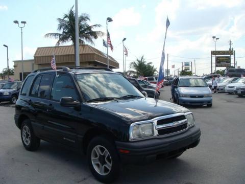 Black Chevrolet Tracker Hard Top.  Click to enlarge.