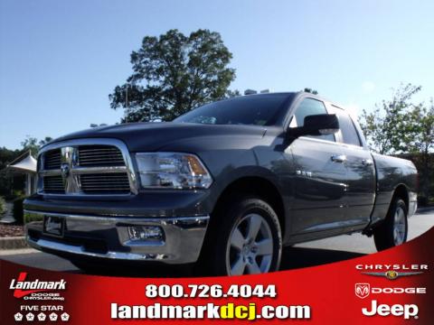 Mineral Gray Metallic Dodge Ram 1500 Big Horn Quad Cab.  Click to enlarge.