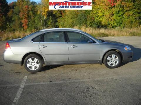 Dark Silver Metallic Chevrolet Impala LS.  Click to enlarge.