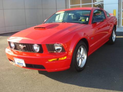 Torch Red Ford Mustang GT Premium Coupe.  Click to enlarge.