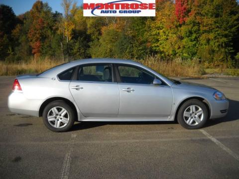 Silver Ice Metallic Chevrolet Impala LS.  Click to enlarge.