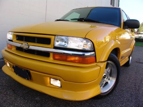 Yellow Chevrolet Blazer Xtreme.  Click to enlarge.