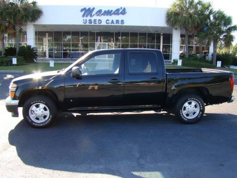 Black Chevrolet Colorado LT Crew Cab.  Click to enlarge.