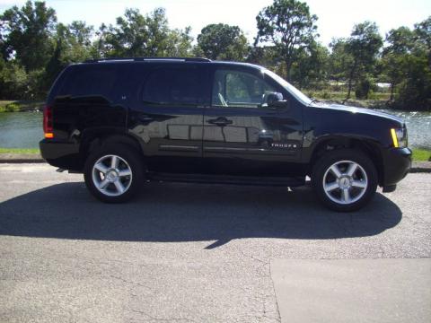 Black Chevrolet Tahoe LT.  Click to enlarge.