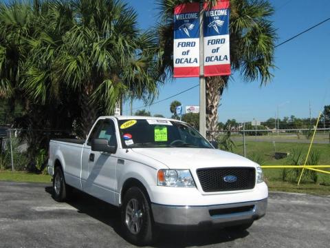 Oxford White Ford F150 XLT Regular Cab.  Click to enlarge.