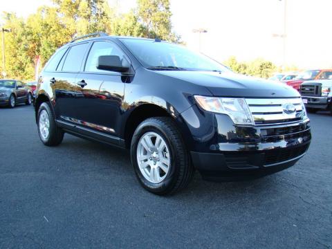 Dark Ink Blue Metallic Ford Edge SE.  Click to enlarge.