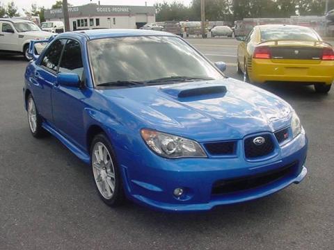 WR Blue Pearl Subaru Impreza WRX STi.  Click to enlarge.