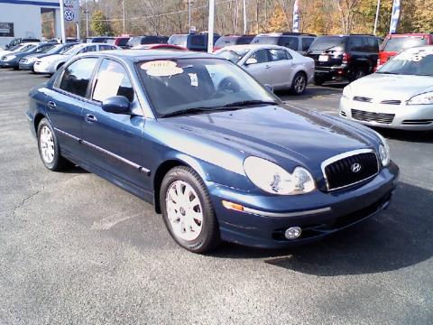Ardor Blue Hyundai Sonata GLS V6.  Click to enlarge.