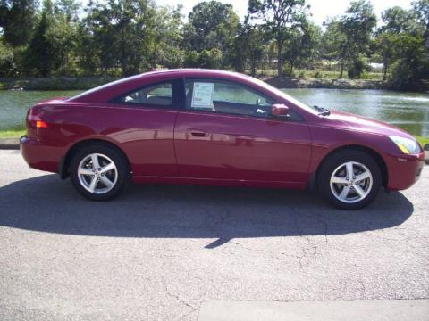 San Marino Red Honda Accord EX-L Coupe. Click to enlarge. San Marino Red Honda Accord EX-L Coupe. Click to enlarge.