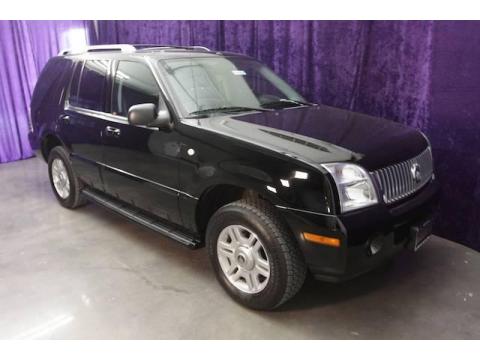 Black Clearcoat Mercury Mountaineer V8.  Click to enlarge.