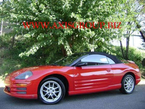 Saronno Red Mitsubishi Eclipse Spyder GT.  Click to enlarge.