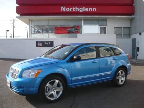 Surf Blue Pearl Dodge Caliber R/T AWD.  Click to enlarge.