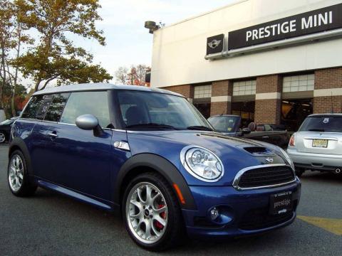 Lightning Blue Metallic Mini Cooper S Clubman.  Click to enlarge.