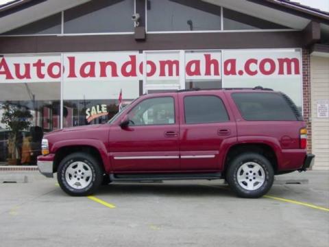 Sport Red Metallic Chevrolet Tahoe LT 4x4.  Click to enlarge.