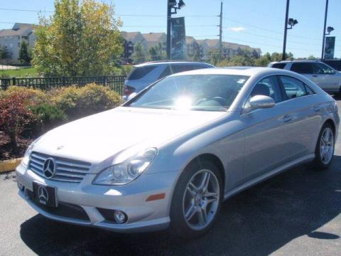 Iridium Silver Metallic Mercedes-Benz CLS 500.  Click to enlarge.