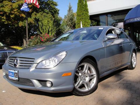 Granite Grey Metallic Mercedes-Benz CLS 500.  Click to enlarge.